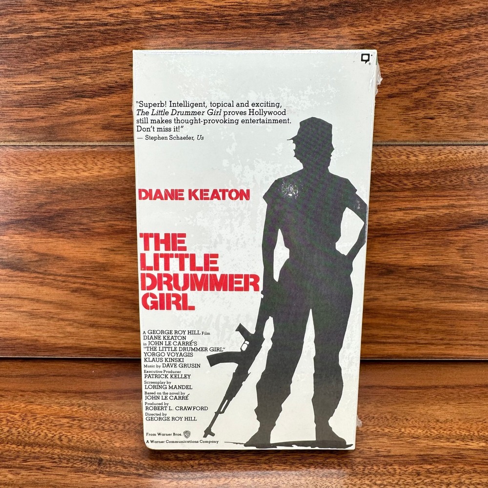 The Little Drummer Girl VHS Diane Keaton Spy Thriller 1984 Warner NEW SEALED